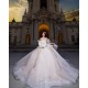 Modern Ball Gown Champagne Quinceanera Dresses Strapless Sweet 15 Prom Party Dresses With Bow